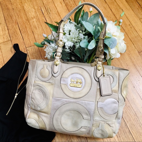 Coach Handbags - Vintage Coach Mia Madison Large Handbag